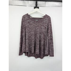 Aerie Women's XS Oversized Flowy Long Sleeve Blouse Career Office Comfort Soft